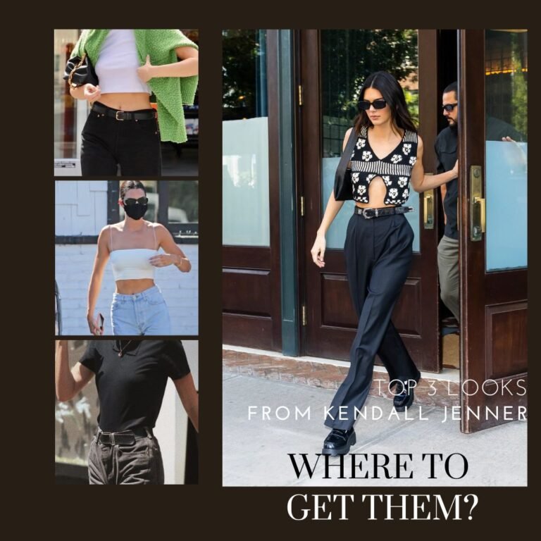 Read more about the article TOP 3 looks from Kendall Jenner. Where to get them?